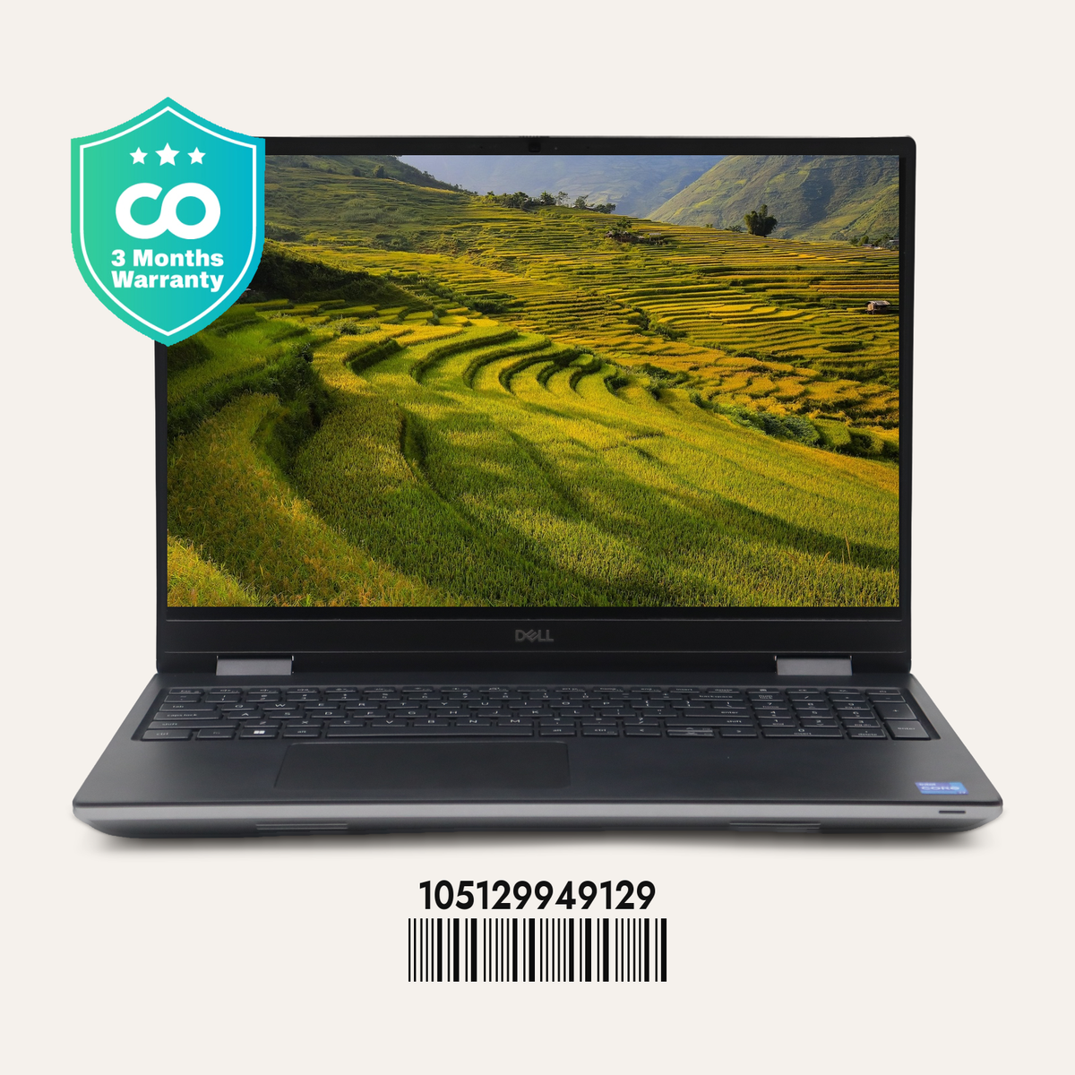 DELL PRECISION 7680 SN: 49129 front view