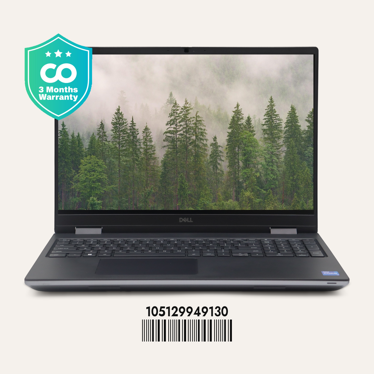 DELL PRECISION 7680 SN: 49130 front view