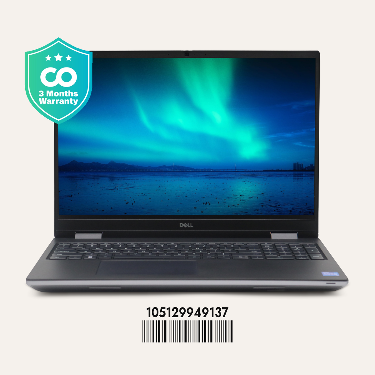 DELL PRECISION 7680 SN: 49137 front view
