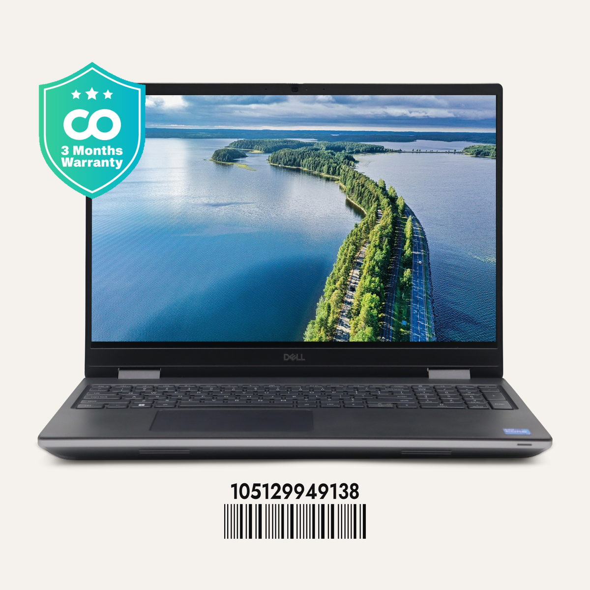 DELL PRECISION 7680 SN: 49138 front view