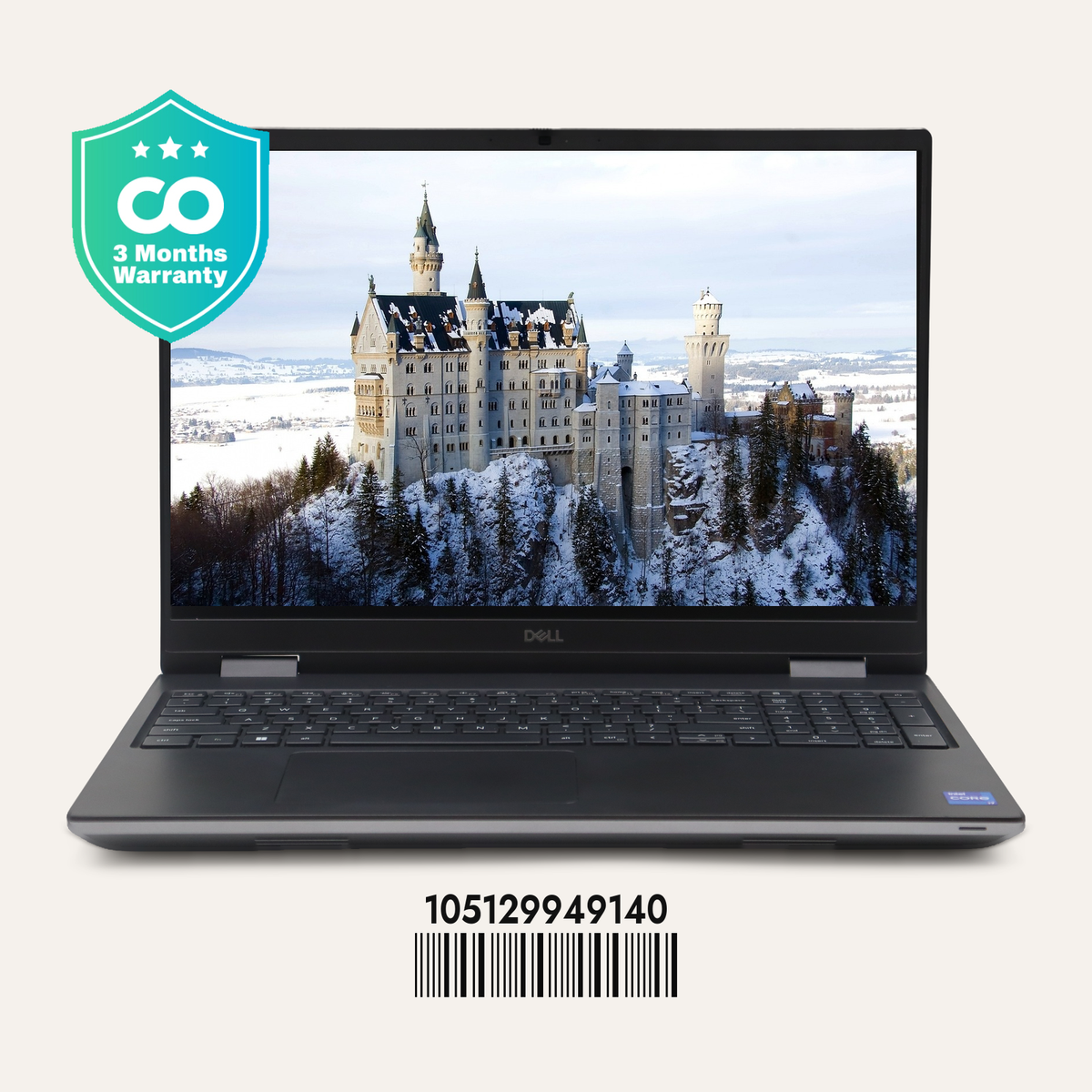 DELL PRECISION 7680 SN: 49140 front view