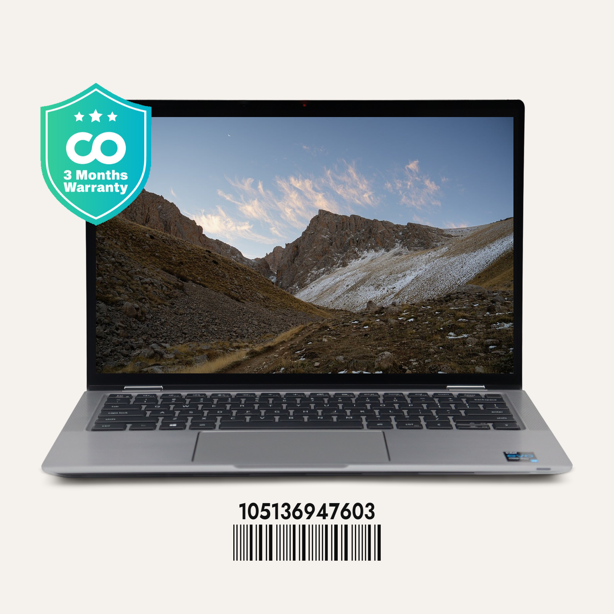DELL LATITUDE 9420 SN: 47603 front view
