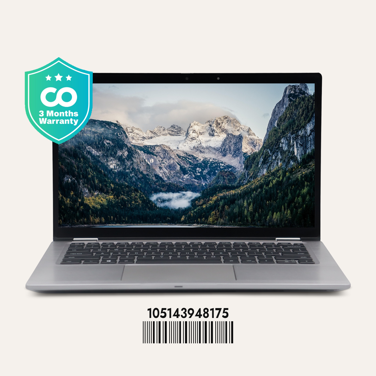 DELL LATITUDE 7410 2-in-1 SN: 48175 front view