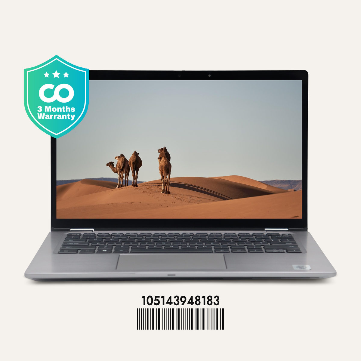 DELL LATITUDE 7410 2-in-1 SN: 48183 front view