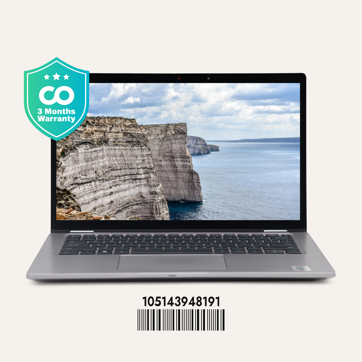 DELL LATITUDE 7410 2-in-1 SN: 48191 front view