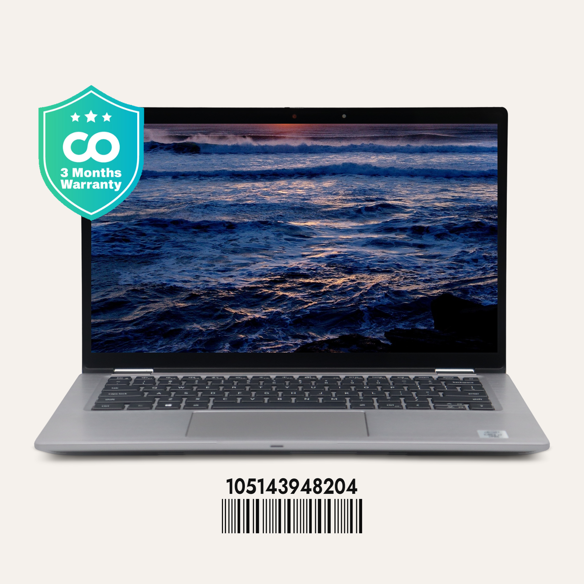 DELL LATITUDE 7410 2-in-1 SN: 48204 front view