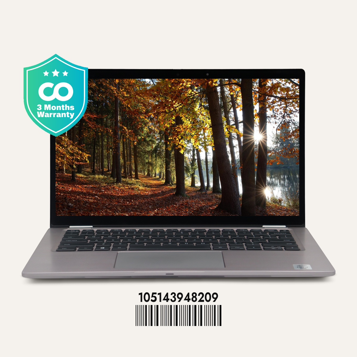 DELL LATITUDE 7410 2-in-1 SN: 48209 front view
