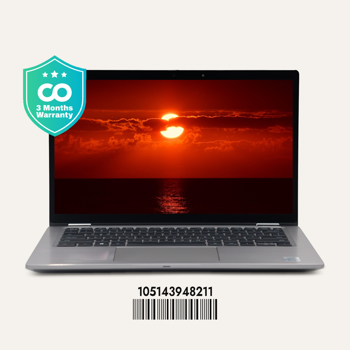 DELL LATITUDE 7410 2-in-1 SN: 48211 front view