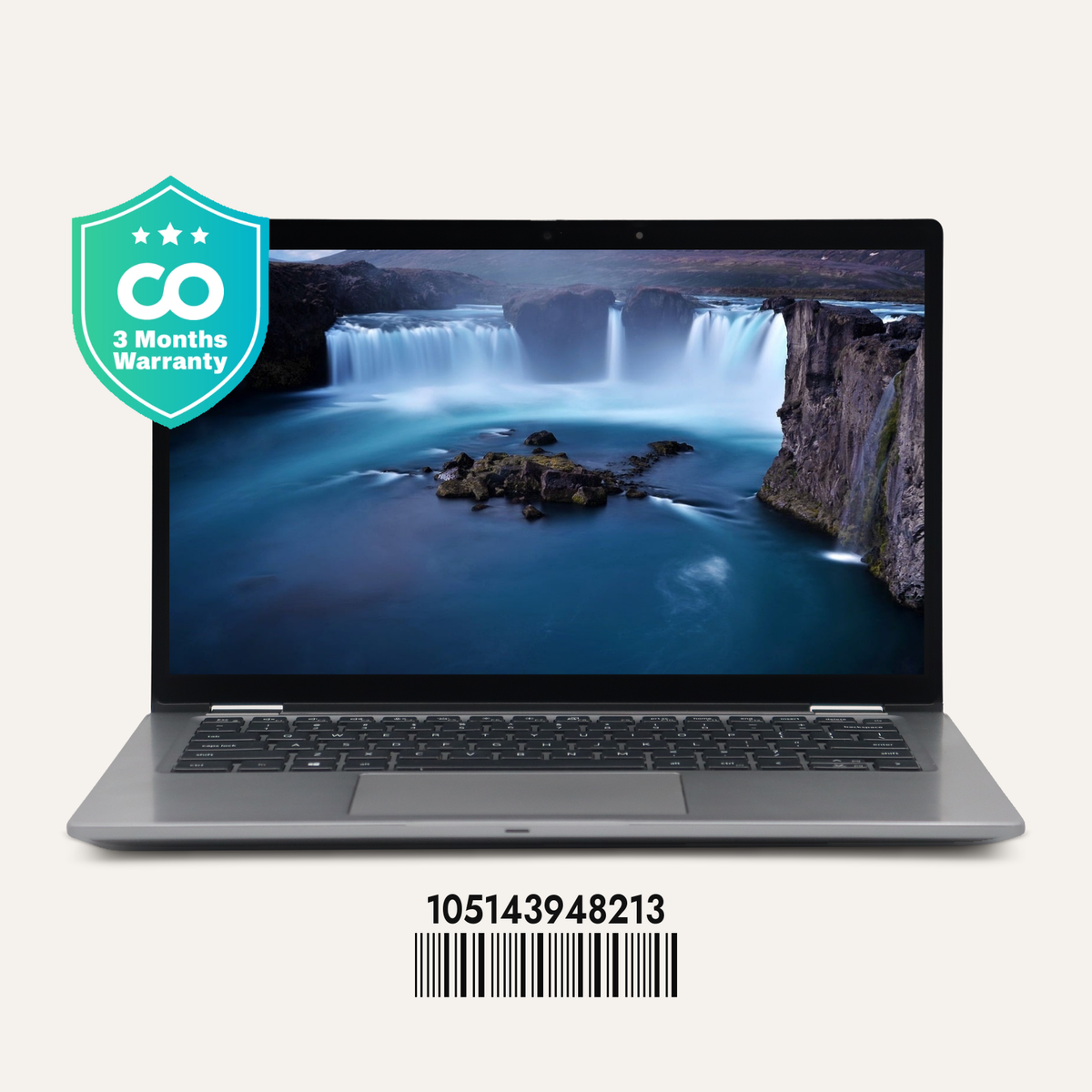 DELL LATITUDE 7410 SN: 48213 front view