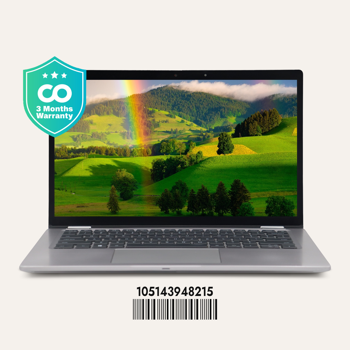 DELL LATITUDE 7410 SN: 48215 front view