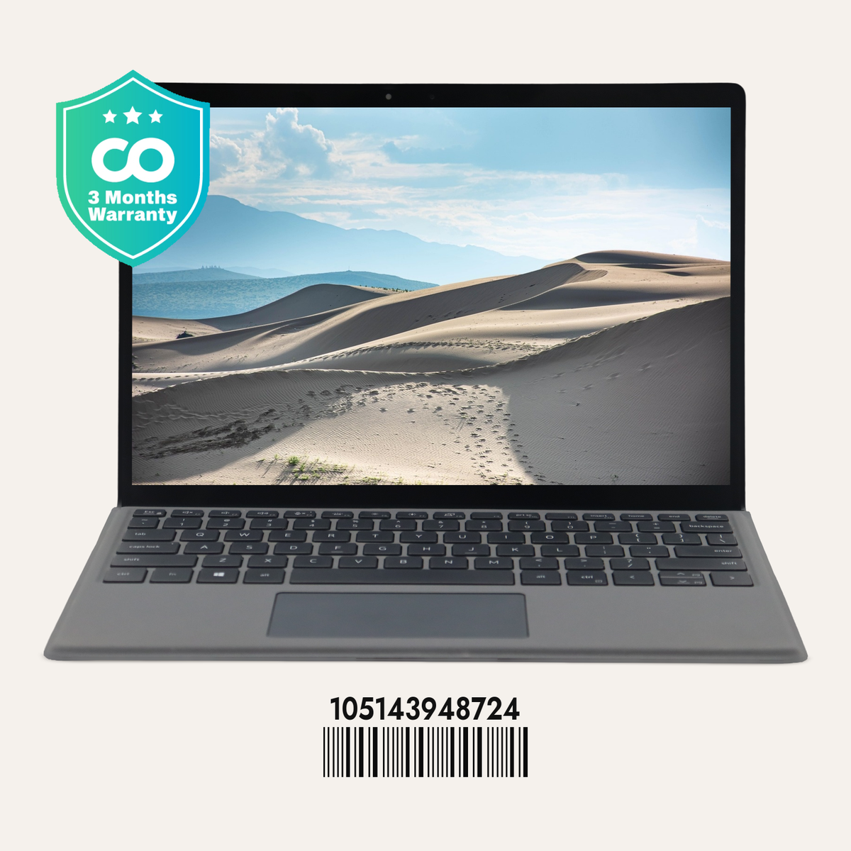 DELL LATITUDE 7320 DETACHABLE SN: 48724 front view
