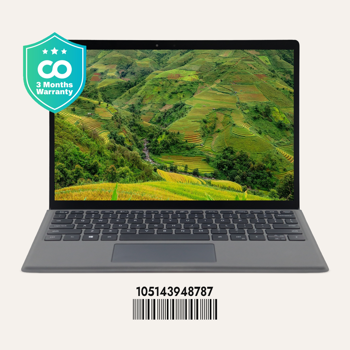 DELL LATITUDE 7320 DETACHABLE SN: 48787 front view