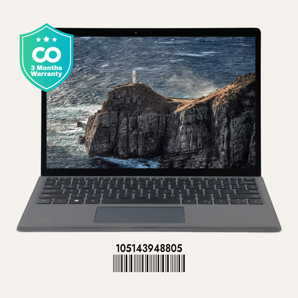 DELL LATITUDE 7320 DETACHABLE SN: 48805 front view