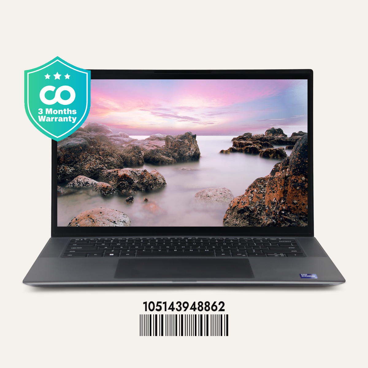 DELL PRECISION 5570 SN: 48862 front view