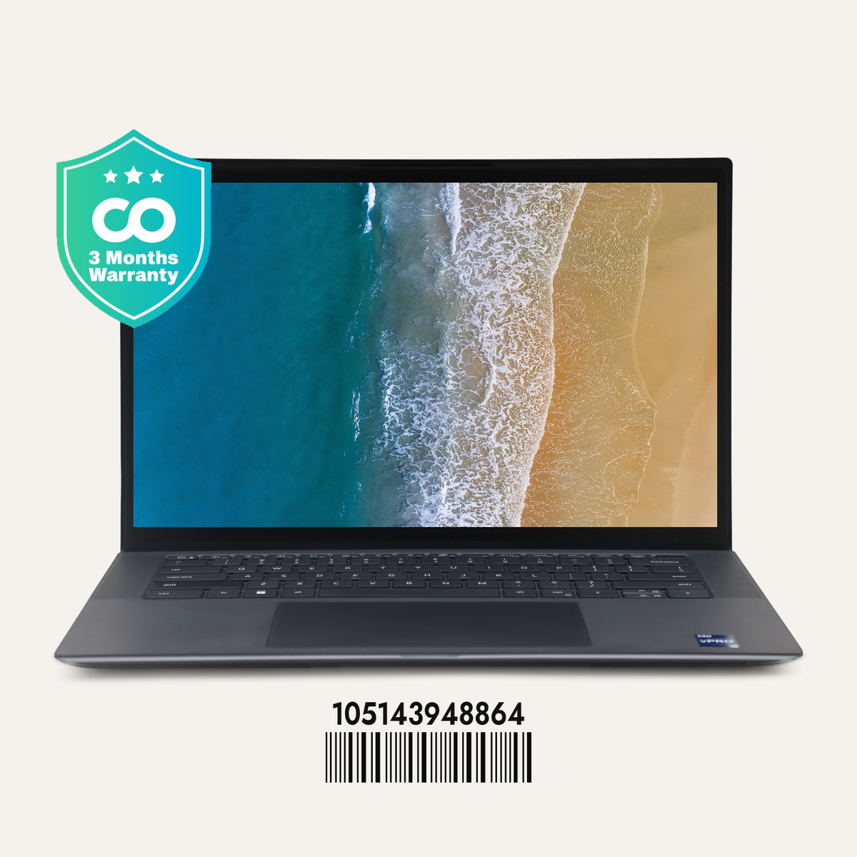 DELL PRECISION 5570 SN: 48864 front view