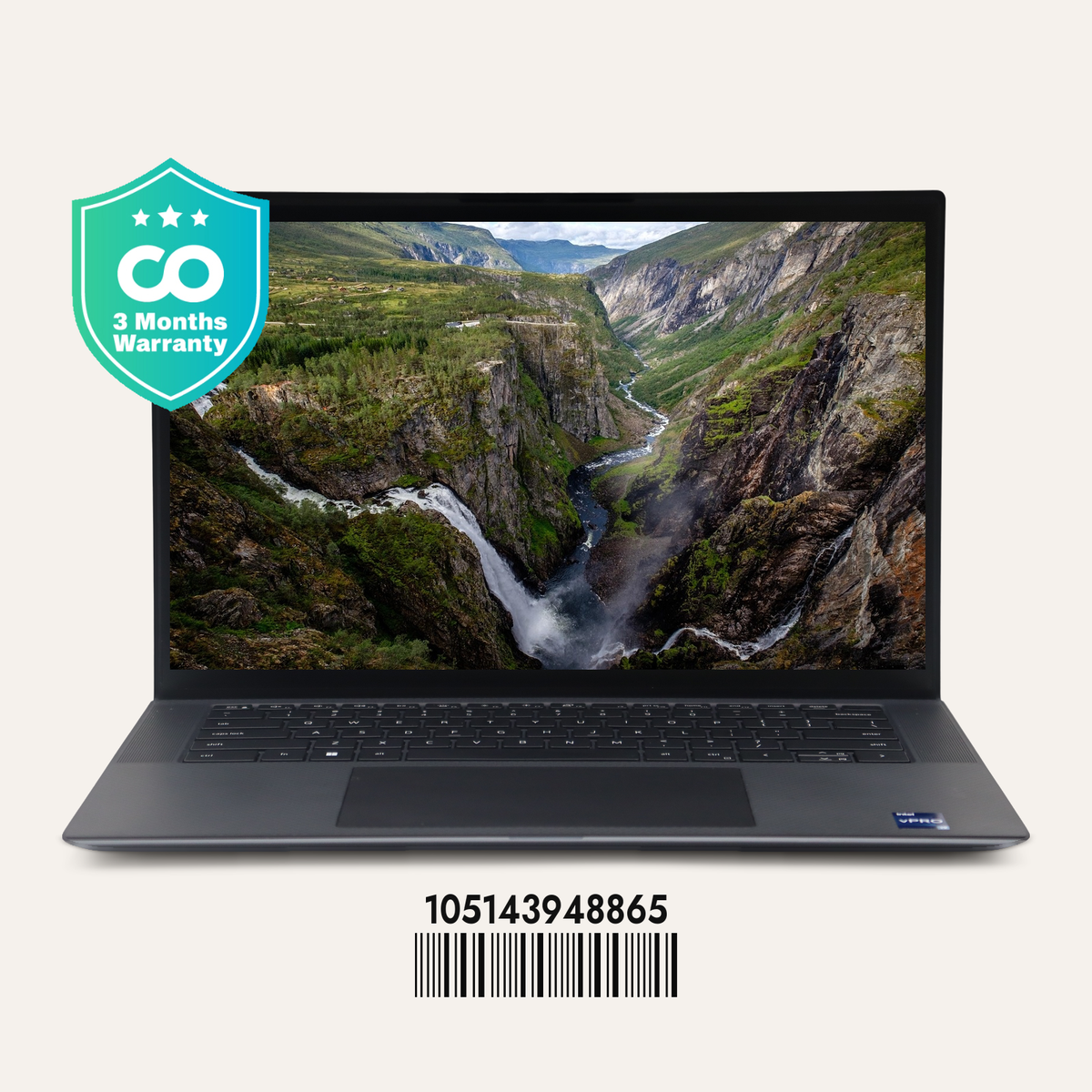 DELL PRECISION 5570 SN: 48865 front view