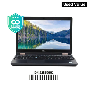 DELL LATITUDE 5580: 6th Gen i5, 8GB RAM, 256GB SSD, SN:52692