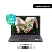 LENOVO THINKPAD T14 GEN 1: Intel Core i5, 10th Gen, 16GB RAM, 256GB SSD SN:01710