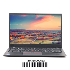 Lenovo ThinkPad X1 Carbon 6th: Intel Core i7, 8th Gen, 16GB RAM, 256GB SSD