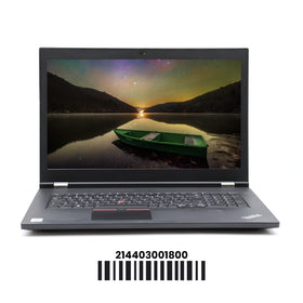 Lenovo Thinkpad P17 Gen 1: Intel Core i7, 10th Gen, 32GB RAM, 512GB SSD
