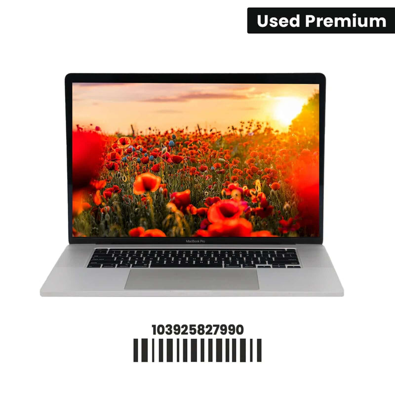 T-Comp Apple MacBook Pro A2141 (2019) i9, 16GB RAM, 512GB SSD showing sleek silver design