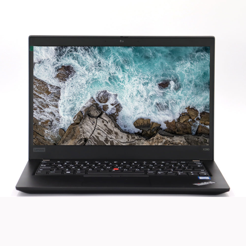 ThinkPad X390: Intel Core i5, 8th Gen, 16GB RAM, 256GB SSD