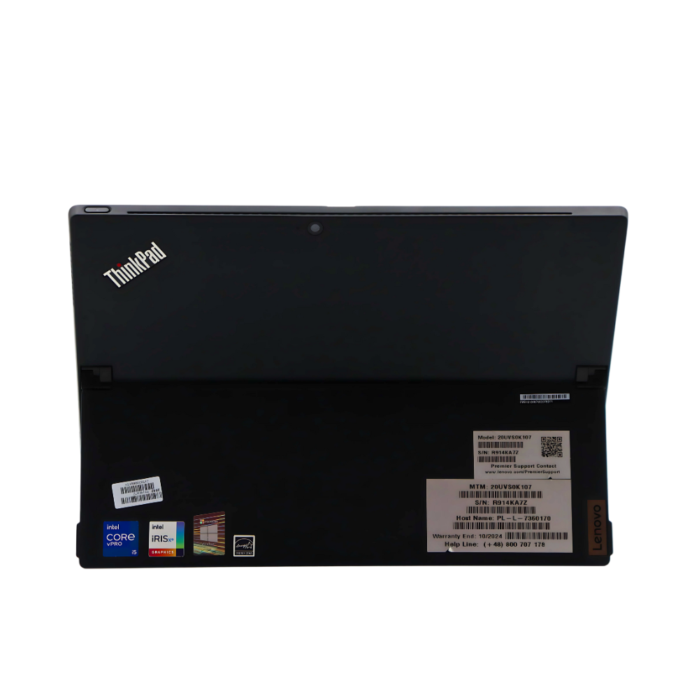 LENOVO THINKPAD X12 DETACHABLE GEN 1: 11th Gen i5,  16GB RAM, 256GB SSD, SN:00159