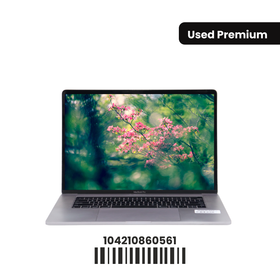 Apple MacBook Pro A1990 (2018): Processor i7, 9th Gen, 16GB RAM, 512GB SSD SN:60561