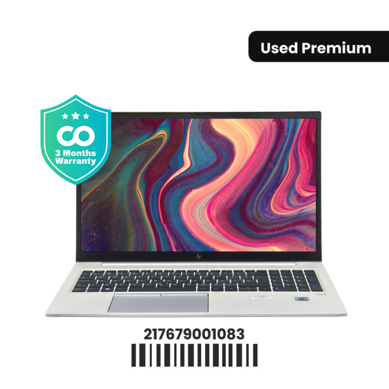 HP EliteBook 850 G7: Intel Core i5, 10th Gen, 8GB RAM, 256GB SSD SN:01083