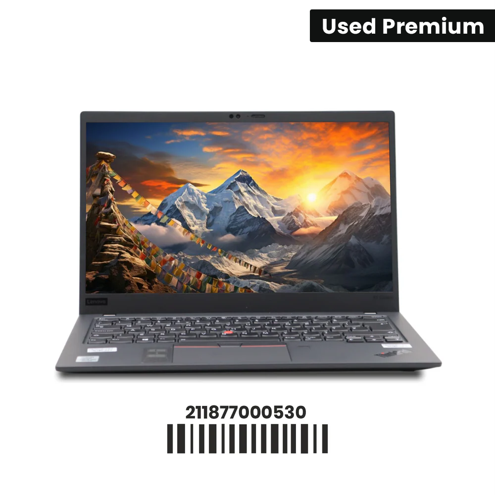 LENOVO THINKPAD X1 CARBON GEN 8: 10th Gen i5, 8GB RAM, 512GB SSD, SN:00530