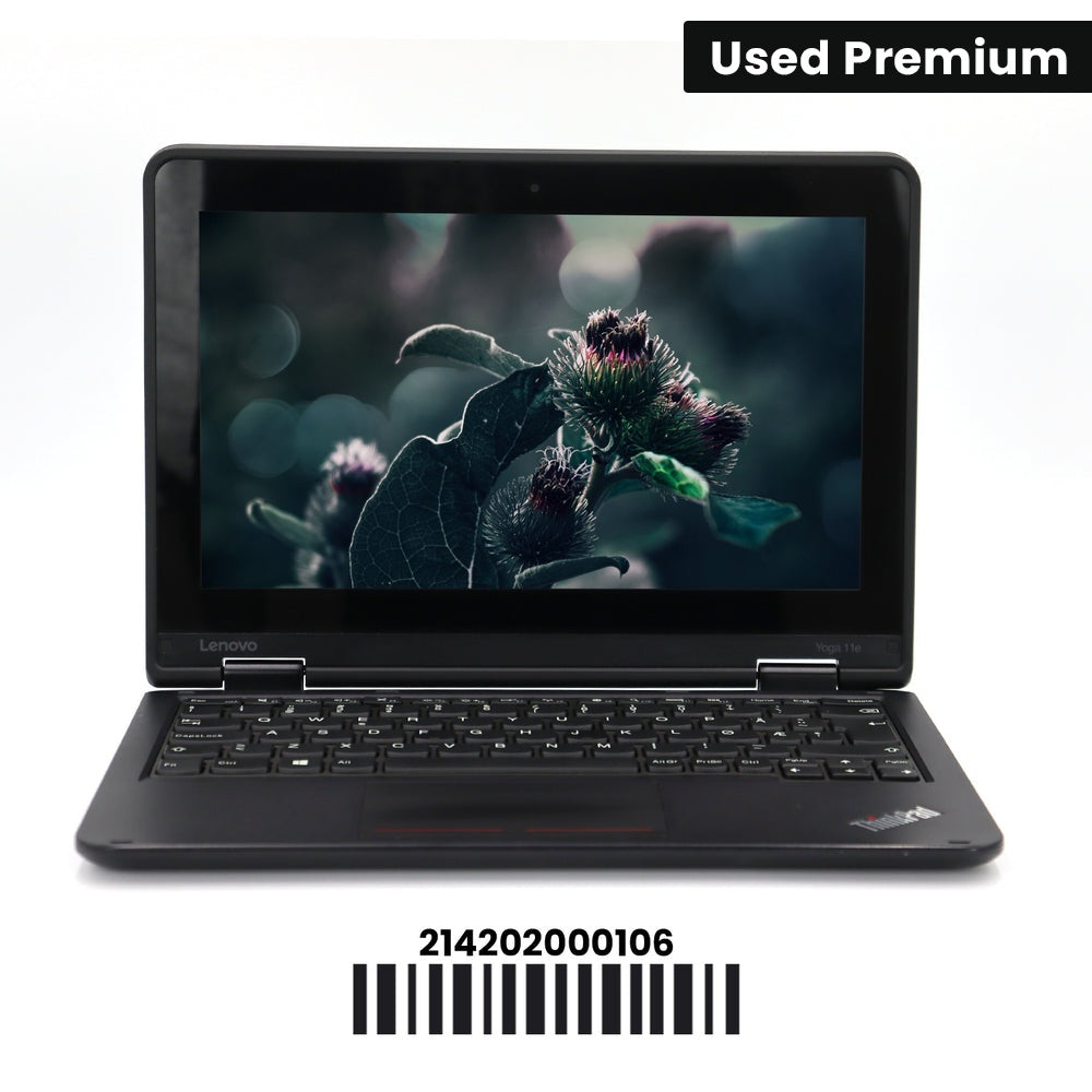 ThinkPad Yoga 11E 3rd Gen: Celeron, 4GB RAM, 128GB SSD, SN:00106