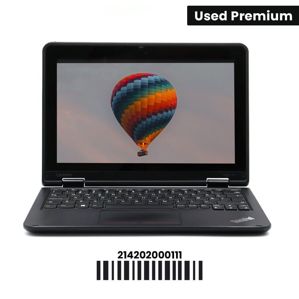 ThinkPad Yoga 11E 3rd Gen: Celeron, 4GB RAM, 128GB SSD, SN:00111