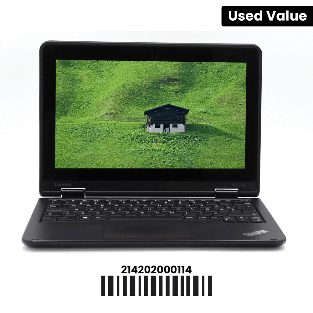 ThinkPad Yoga 11E 3rd Gen: Celeron, 4GB RAM, 128GB SSD, SN:00114