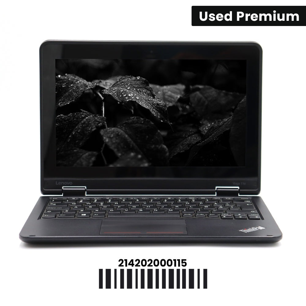 ThinkPad Yoga 11E 3rd Gen: Celeron, 4GB RAM, 128GB SSD, SN:00115
