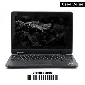 ThinkPad Yoga 11E 3rd Gen: Celeron, 4GB RAM, 128GB SSD, SN:00115