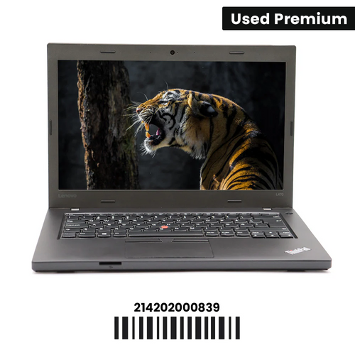 Lenovo Thinkpad L470 Celeron: Celron, 8GB RAM, 128GB SSD, SN:00839