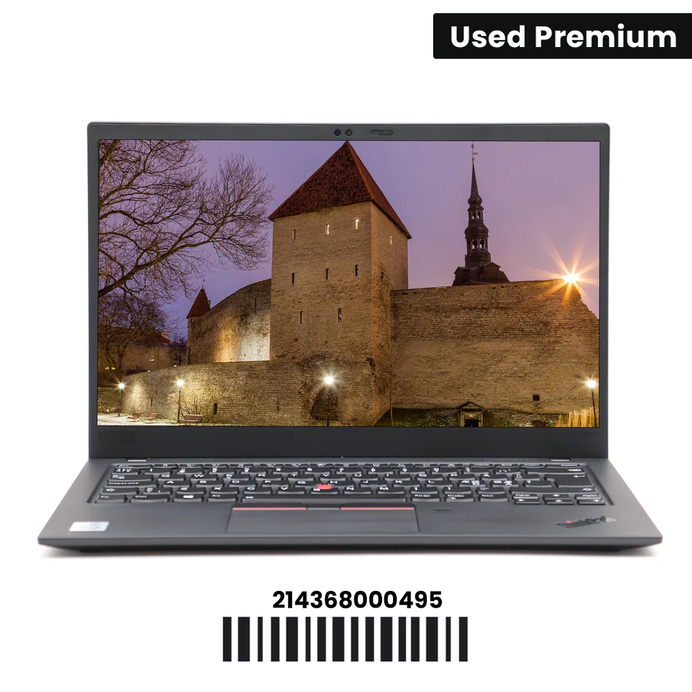 Lenovo ThinkPad X1 Carbon Gen 8: 10th Gen i5, 16GB RAM, 256GB SSD, SN:00495
