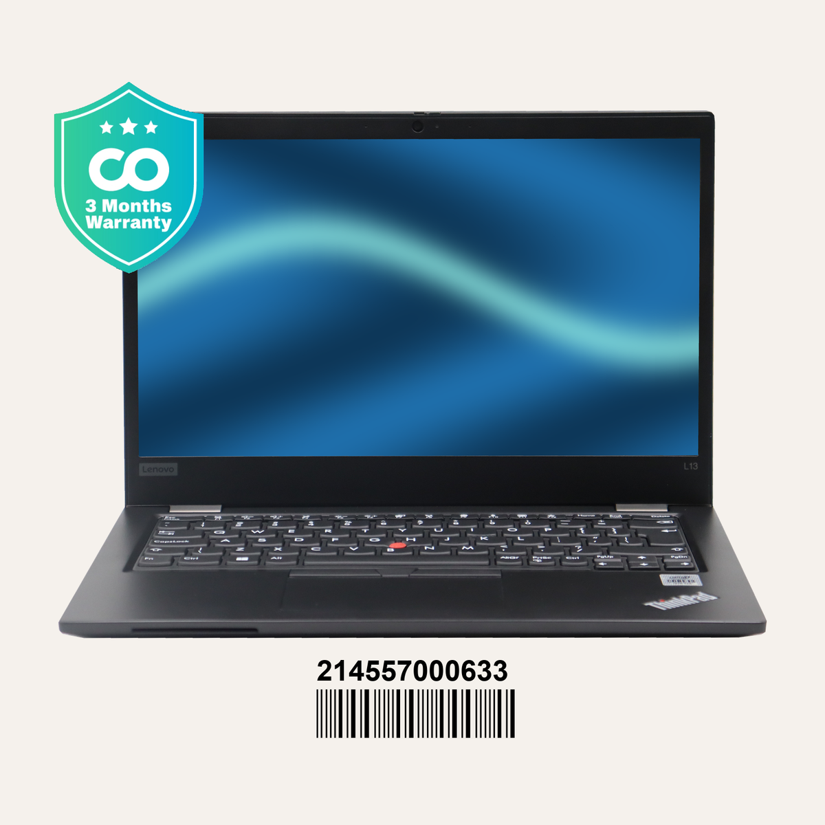 Lenovo ThinkPad L13 Gen 1 front view