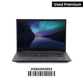 LENOVO THINKPAD X1 EXTREME 2ND: 9th Gen i7, 32GB RAM, 1024GB SSD, SN:00955