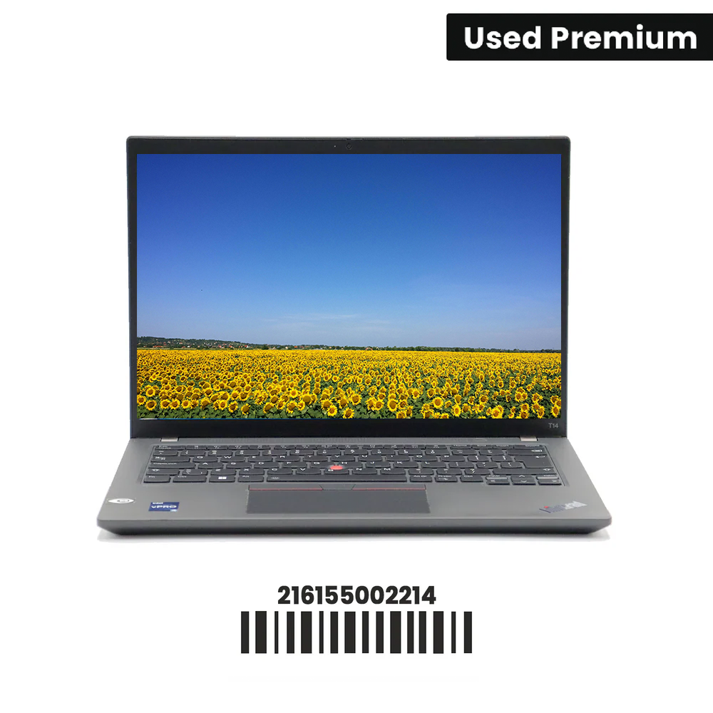 LENOVO THINKPAD T14 GEN 3: 12th Gen i5, 16GB RAM, 256GB SSD, SN:02214