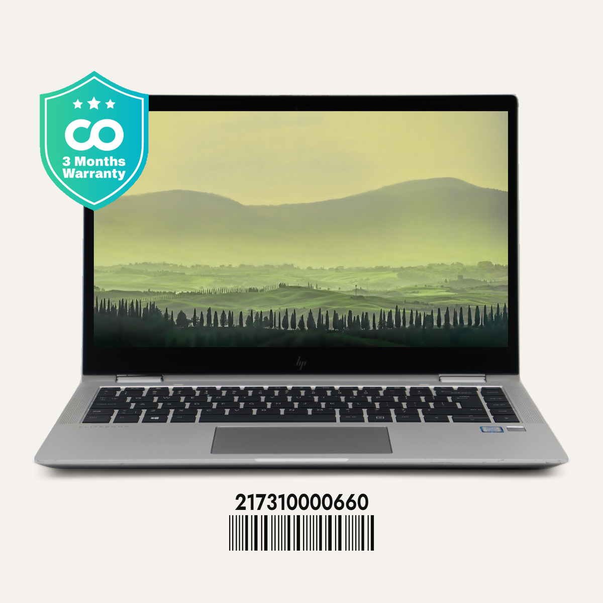 HP ELITEBOOK X360 1040 G5 SN: 00660 front view