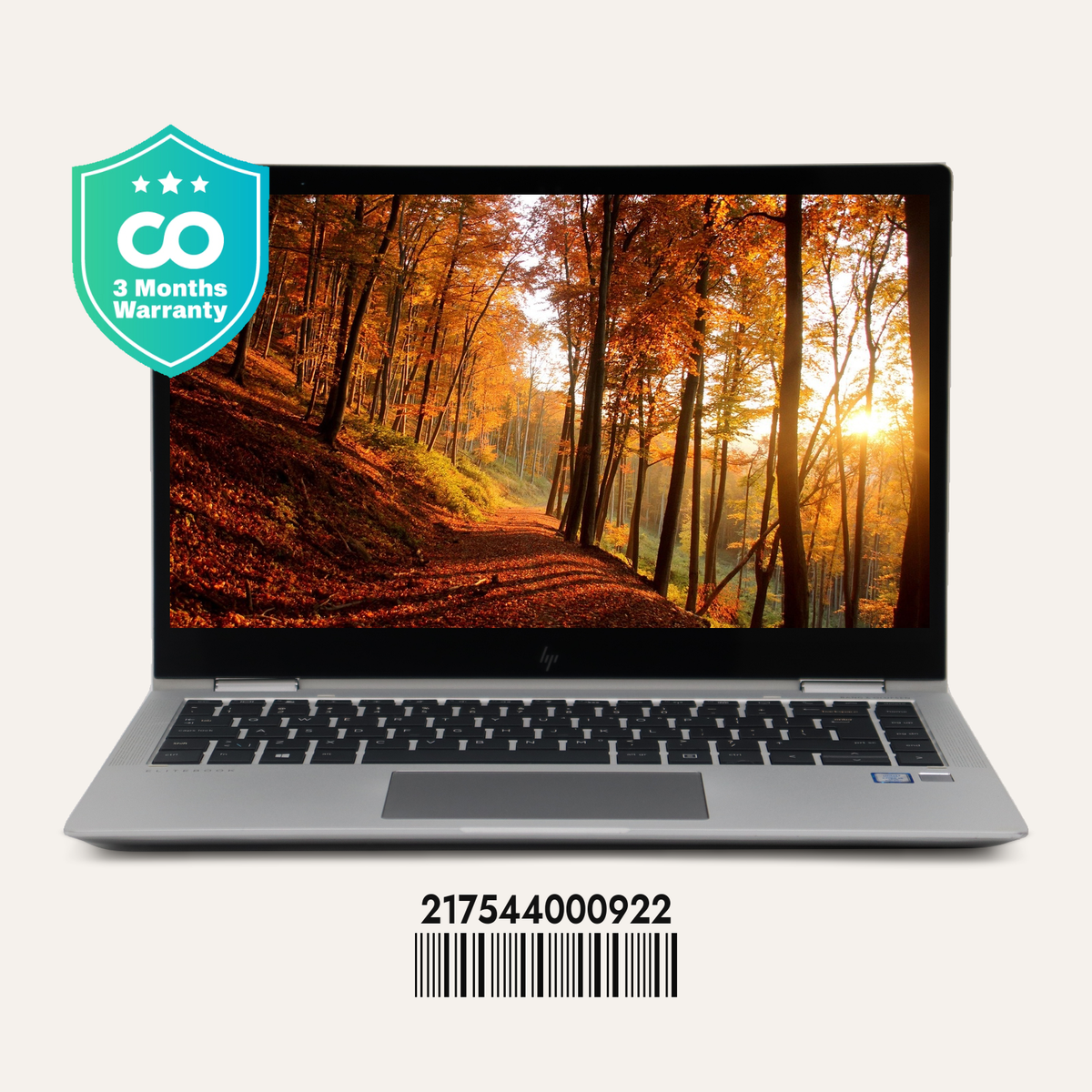 HP ELITEBOOK X360 1040 G5 SN: 00922 front view