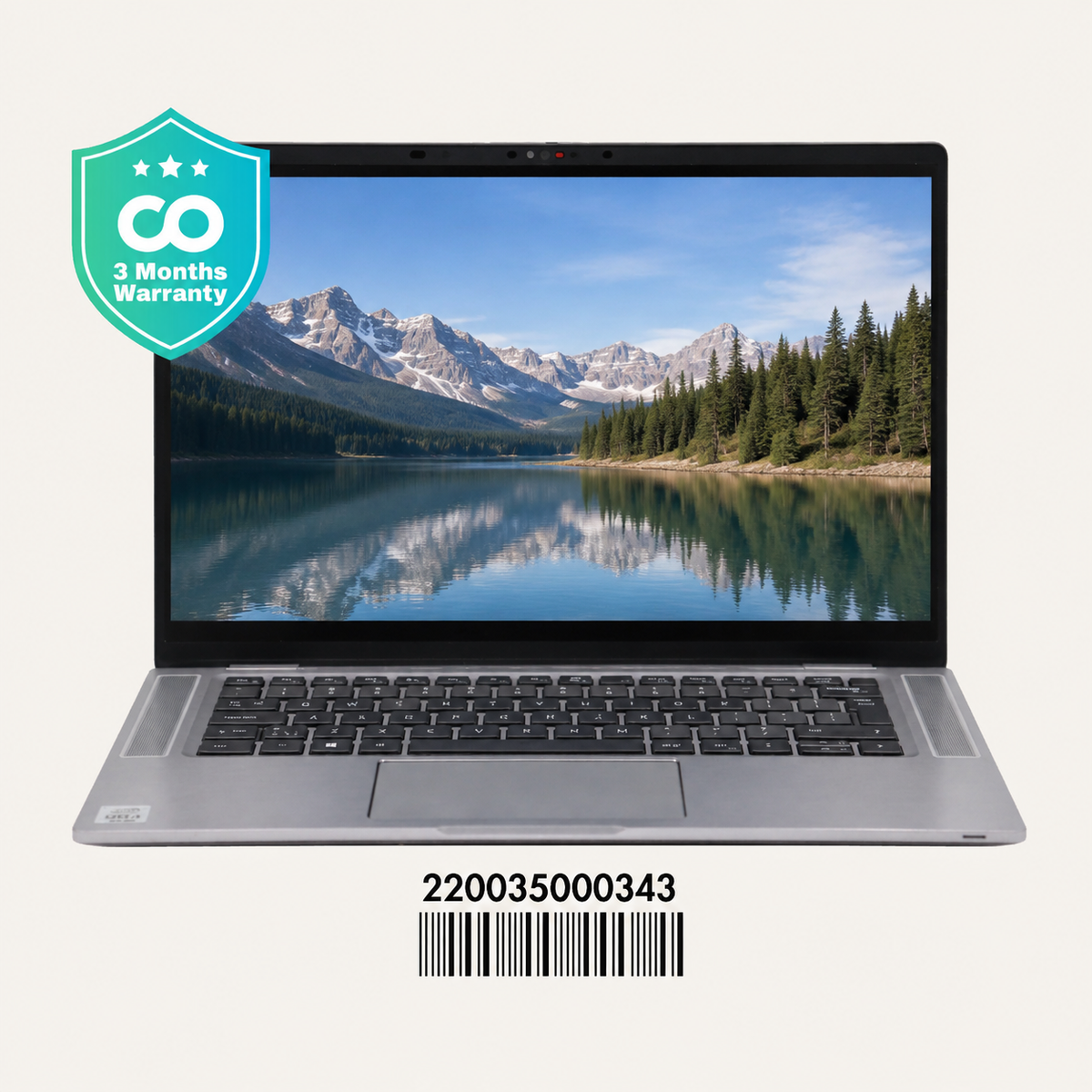 Dell Latitude 9510 - front view