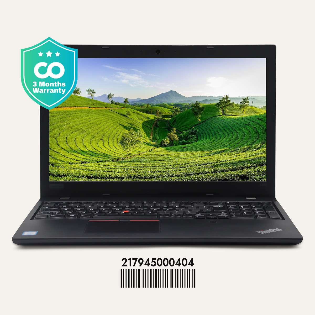 LENOVO THINKPAD L580 SN: 00404 front view