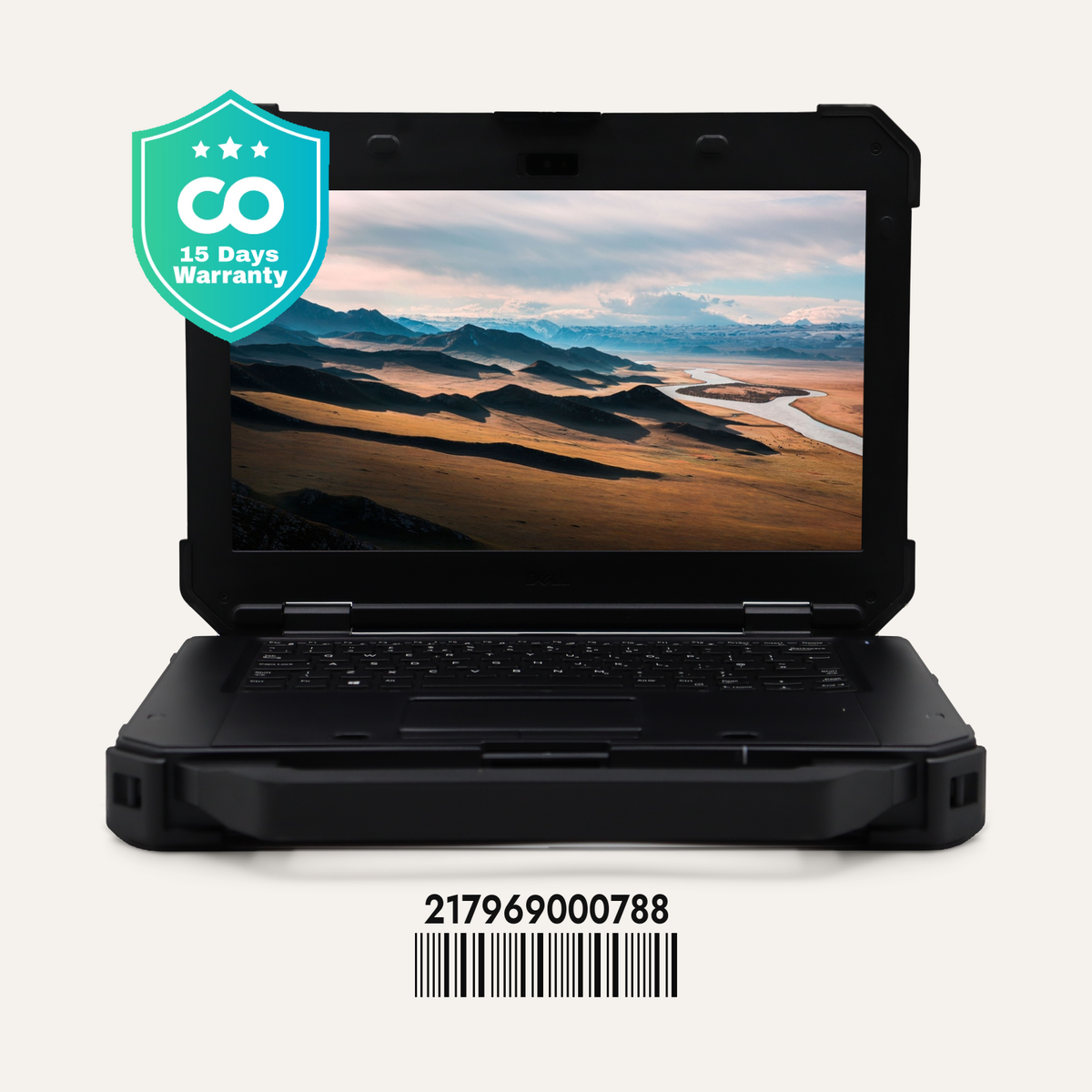 DELL LATITUDE 7424 RUGGED EXTREME SN: 00788 front view