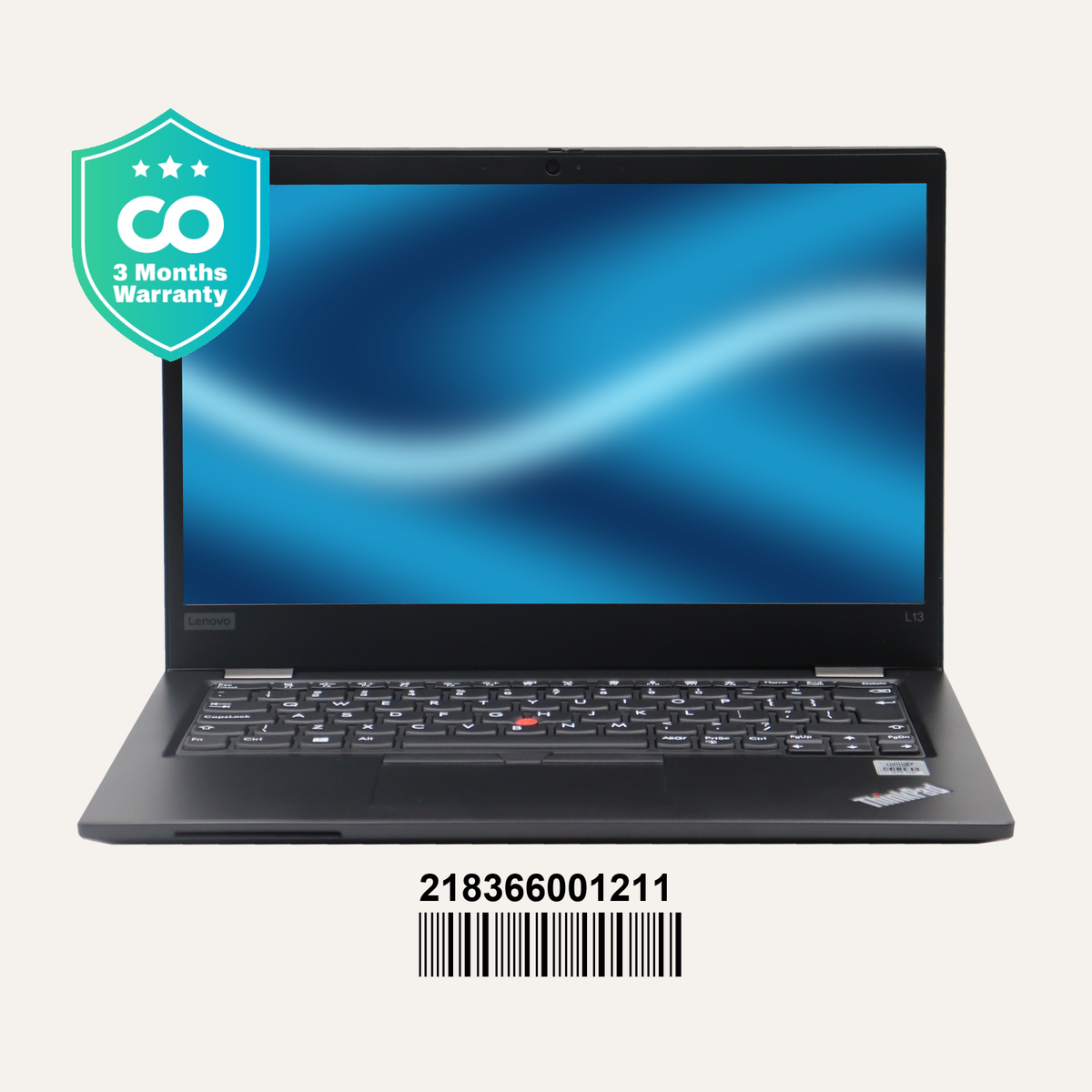 Lenovo ThinkPad L13 Gen 1 front view