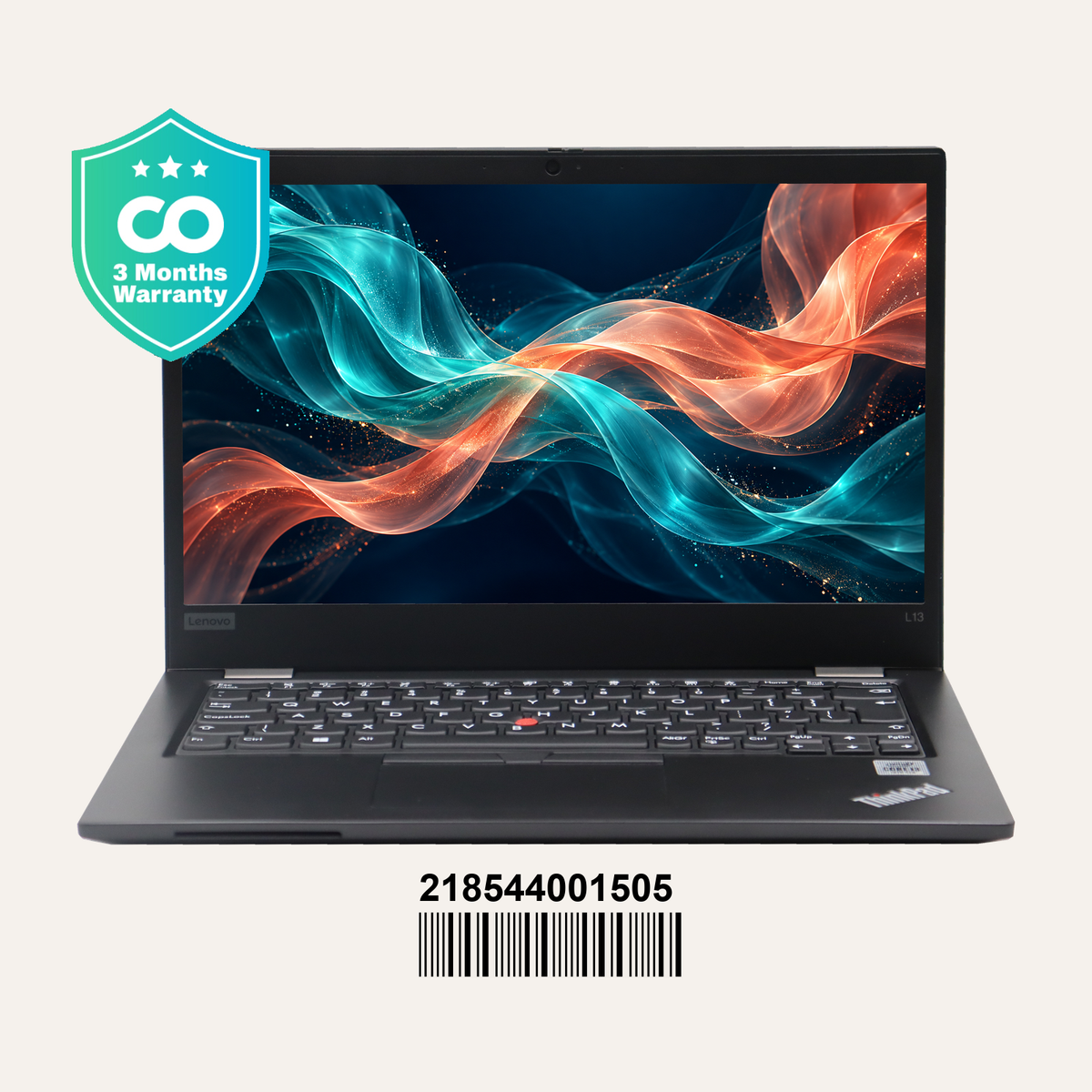 Lenovo ThinkPad L13 Gen 1 front view
