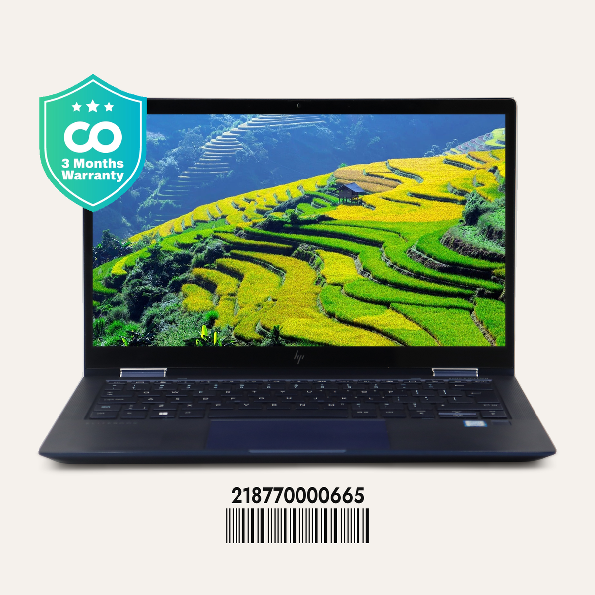 HP ELITE DRAGONFLY SN: 00665 front view