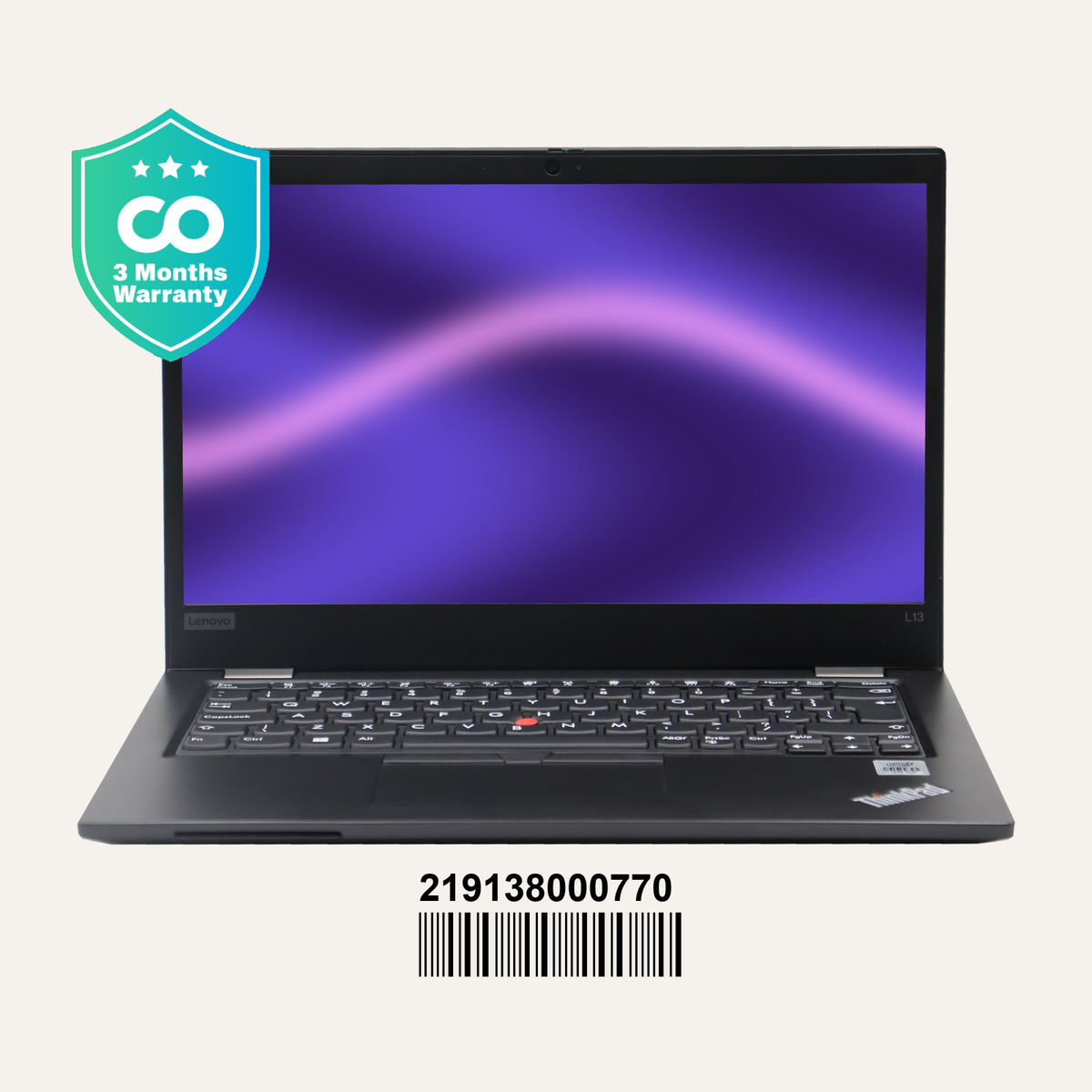 Lenovo ThinkPad L13 Gen 1 front view