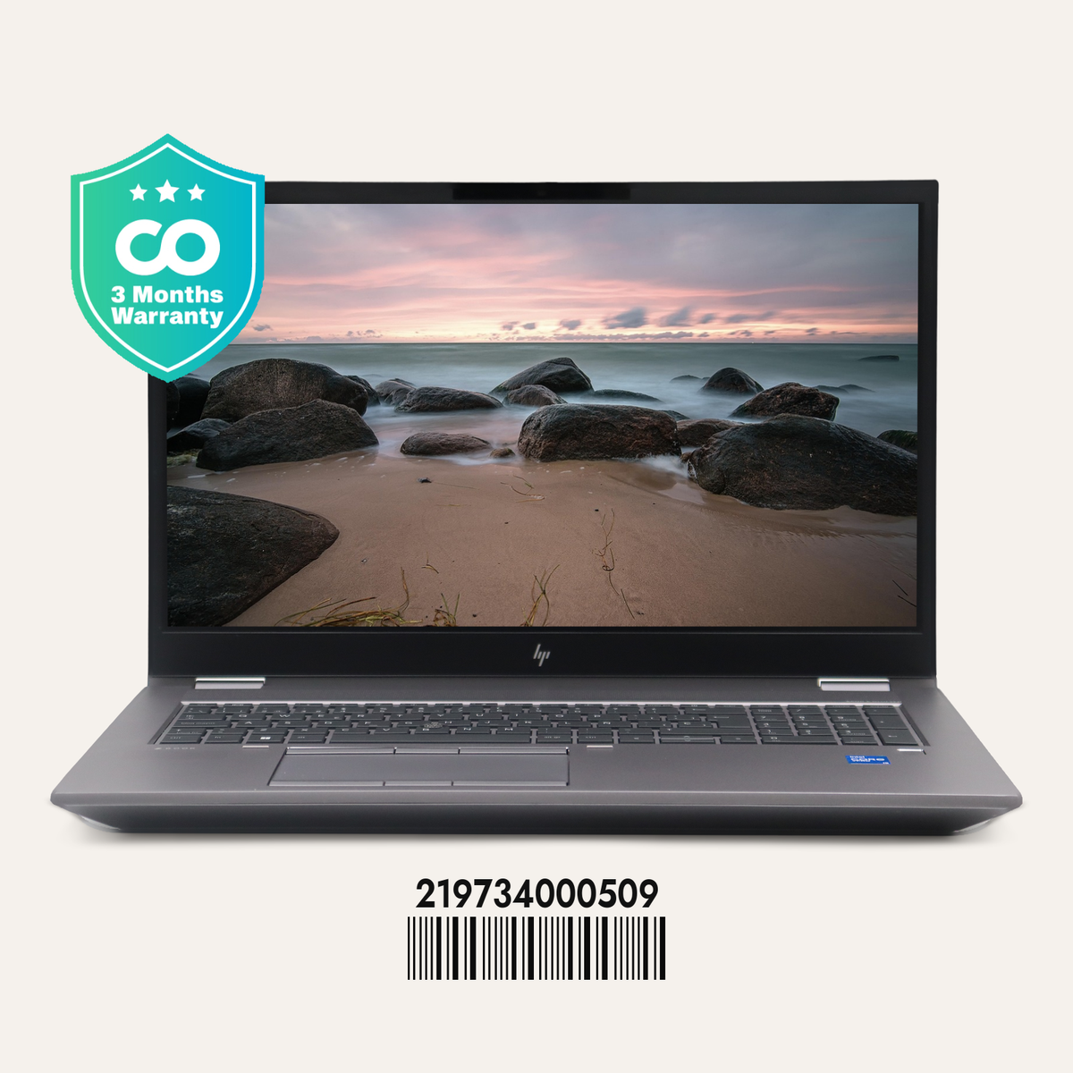 HP ZBOOK FURY 17 G8 SN: 00509 front view